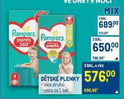 Makro Dětské plenky nabídka