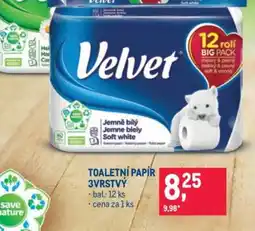 Makro Toaletní papír 3vrstvý nabídka