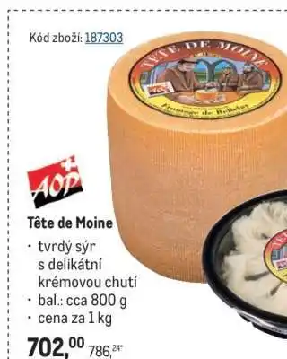 Makro Tête de Moine nabídka