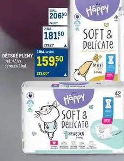 Makro HAPPY SOFT & DELICATE nabídka