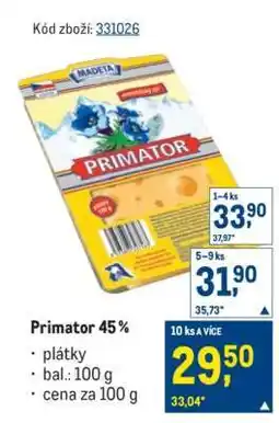 Makro Primátor nabídka