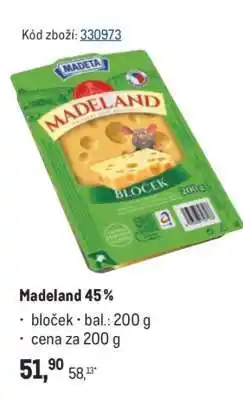 Makro MADELAND 45% nabídka