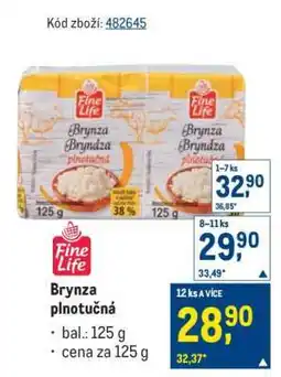 Makro Brynza plnotučná nabídka
