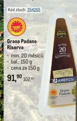 Makro Grana Padano Riserva nabídka