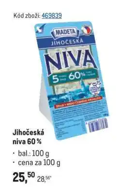 Makro Jihočeská Niva 60% nabídka