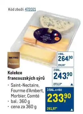 Makro Kolekce francouzských sýrů nabídka