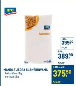 Makro Mandle jádra blanšírovaná nabídka