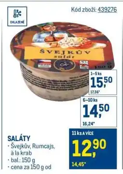 Makro Saláty nabídka