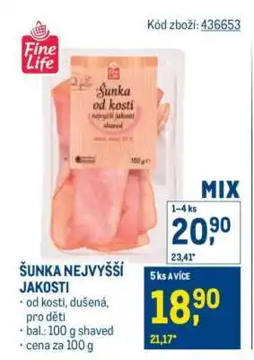 Makro Šunka nejvyšší jakosti nabídka