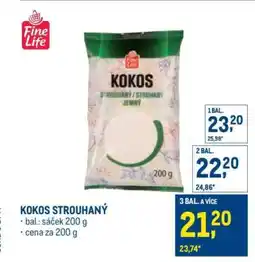Makro Kokos strouhaný nabídka