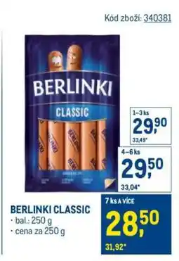 Makro Berlínki Classic nabídka