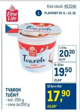 Makro Tvaroh tučný nabídka