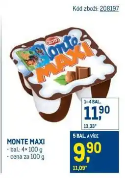 Makro Monte Maxi nabídka