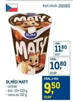 Makro Olmíci Maty nabídka