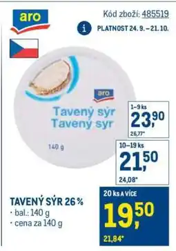 Makro TAVENÝ SÝR 26 % nabídka