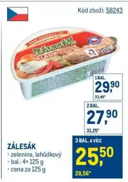 Makro Zálesák nabídka