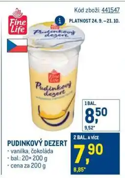 Makro PUDINKOVÝ DEZERT nabídka