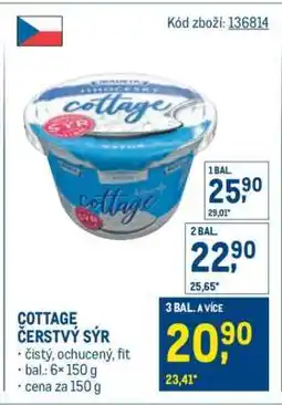 Makro Cottage čerstvý sýr nabídka