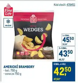 Makro Americké brambory nabídka