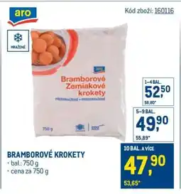 Makro Bramborové krokety nabídka