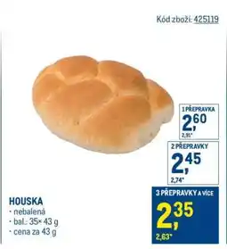 Makro HOUSKA nabídka