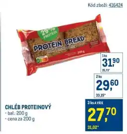 Makro Chléb proteinový nabídka
