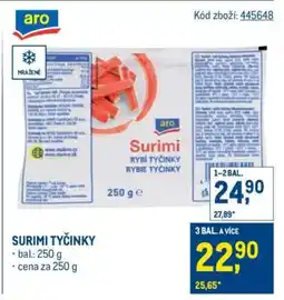 Makro Surimi tyčinky nabídka