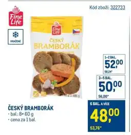Makro Český bramborák nabídka