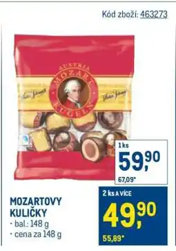 Makro Mozartovy kuličky nabídka