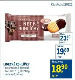 Makro Linecké rohlíčky nabídka
