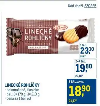 Makro Linecké rohlíčky nabídka