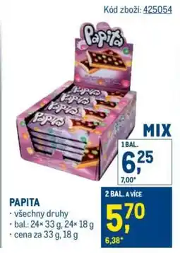 Makro Papita nabídka