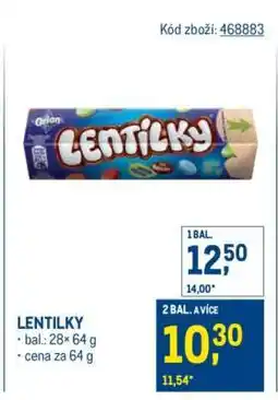 Makro Lentilky nabídka