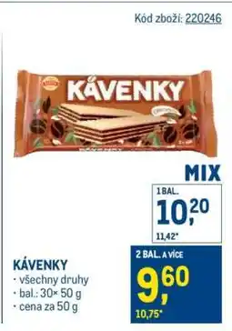 Makro Kávenky nabídka