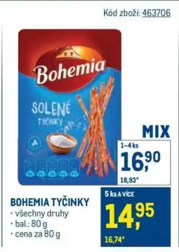 Makro Bohemia Tyčinky nabídka