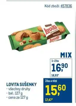 Makro LOVITA SUŠENKY nabídka