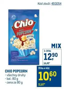 Makro Chio Popcorn nabídka