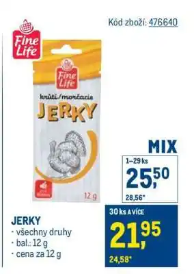 Makro Jerky nabídka