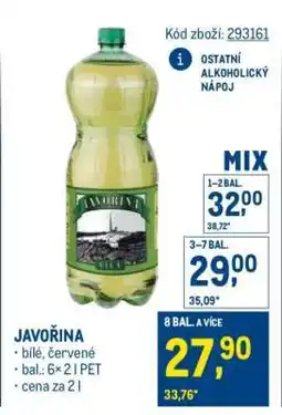 Makro Javořina nabídka