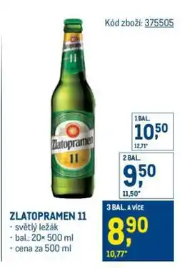 Makro Zlatopramen 11 nabídka