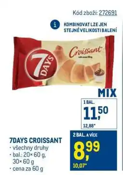 Makro 7Days Croissant nabídka
