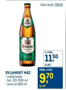 Makro Svijanský Máz nabídka