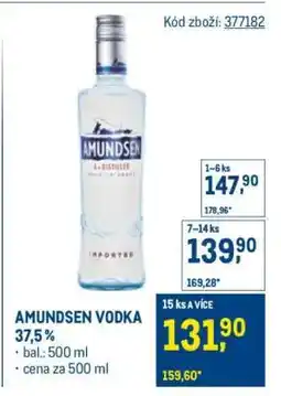 Makro Amundsen Vodka 37,5 % nabídka