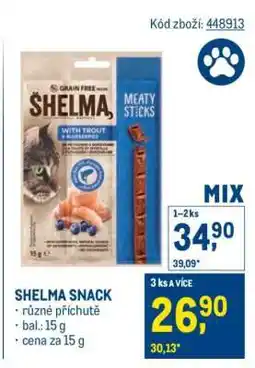 Makro SHELMA SNACK nabídka