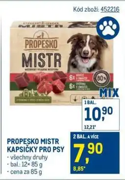 Makro Propesko Mistr Kapsičky pro psy nabídka