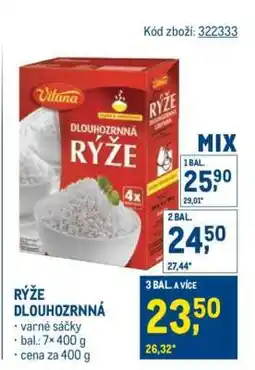 Makro Rýže dlouhozrnná nabídka