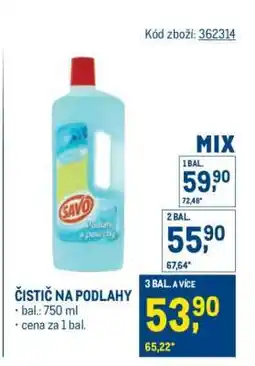 Makro Čistič na podlahy nabídka