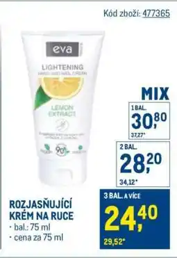 Makro ROZJASŇUJÍCÍ KRÉM NA RUCE nabídka