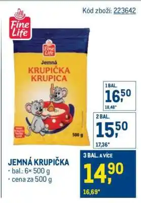 Makro Jemná krupička nabídka
