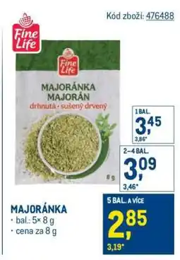 Makro Majoránka nabídka